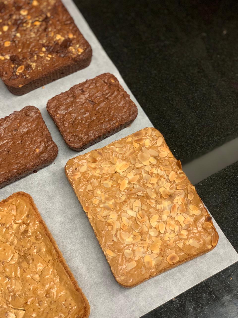 Brownies and biscuits