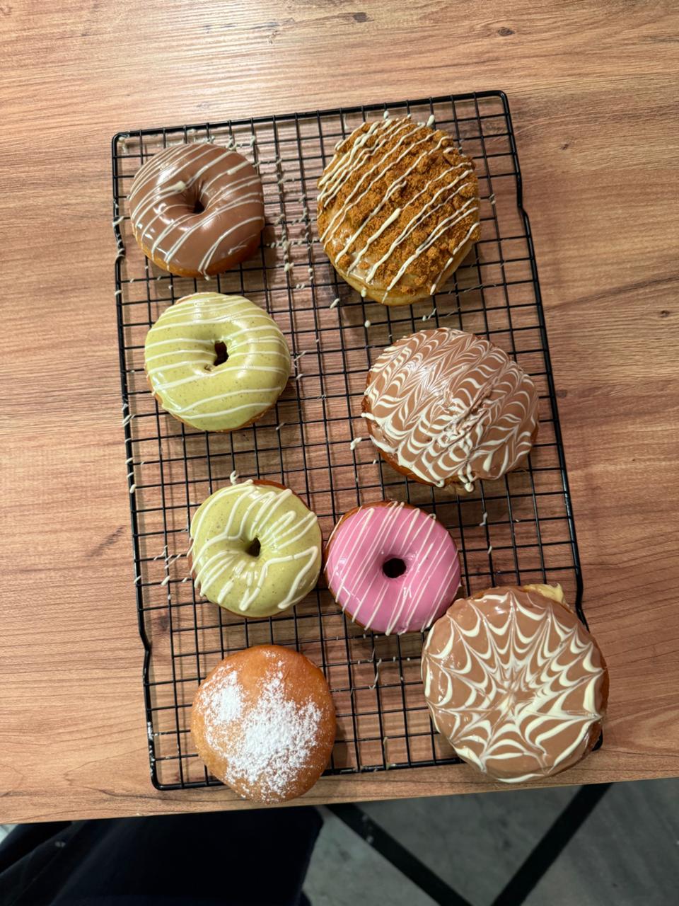 Artisan glazed donuts