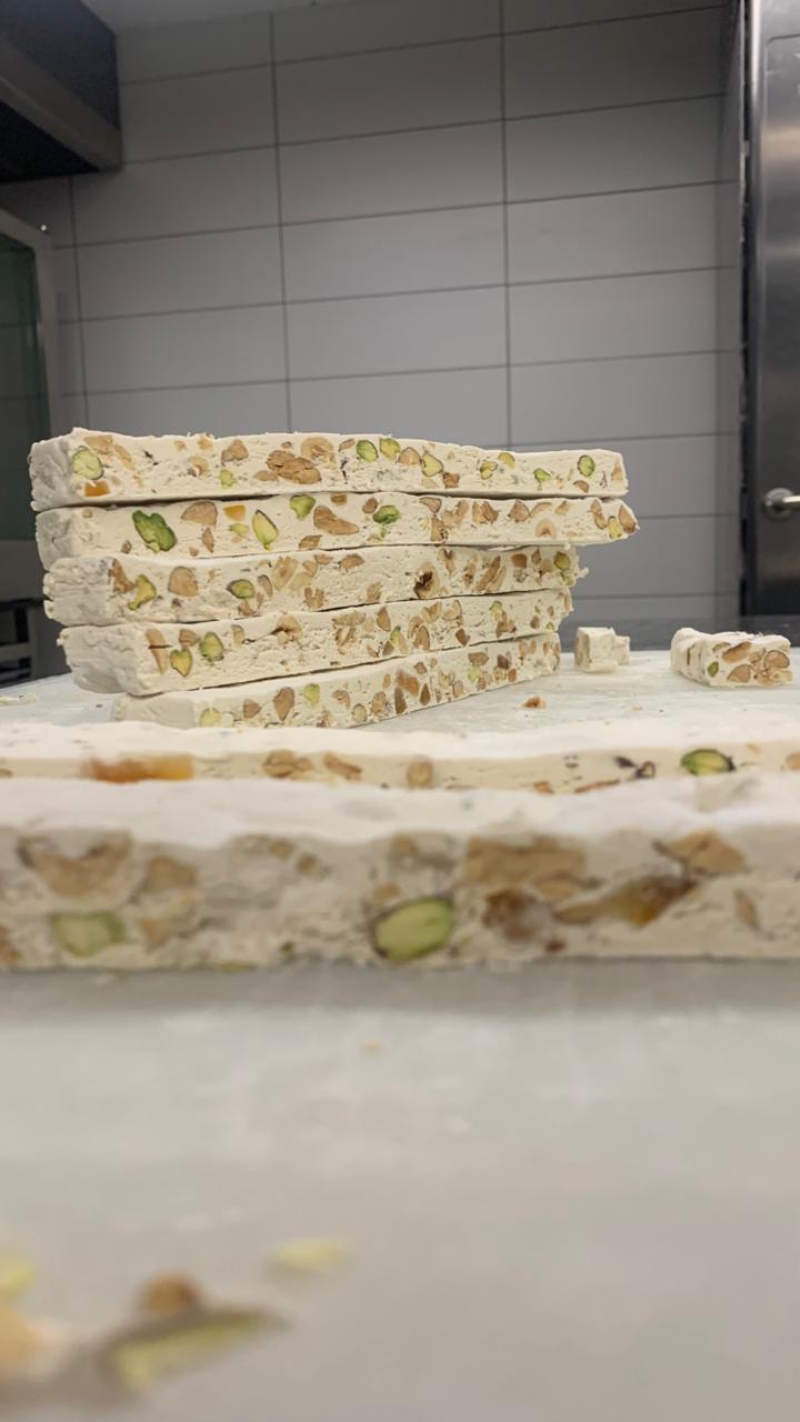 Pistachio nougat